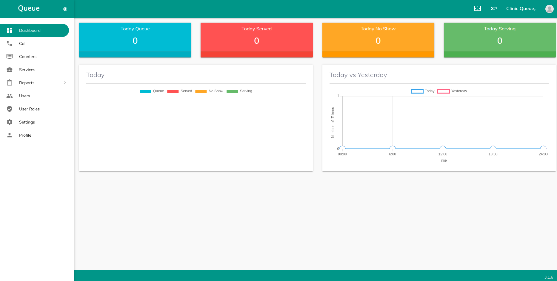 Queue system interface